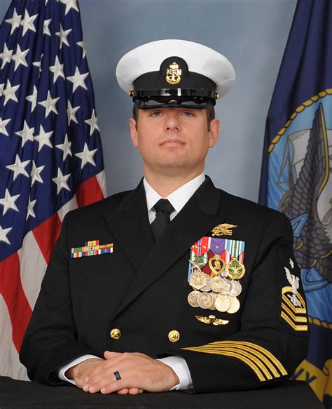 Navy Seal Receiving Medal Of Honor At White House Ceremony