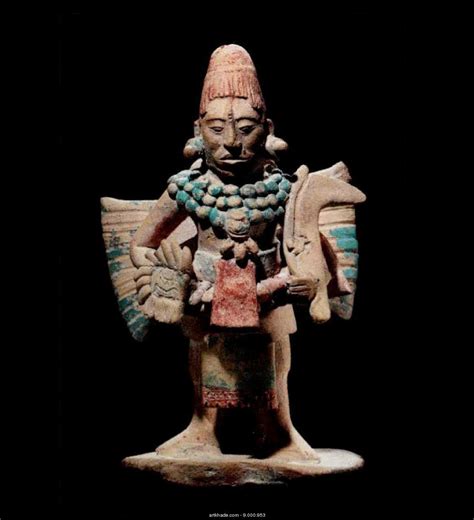 A Mayan Figure Jaina Mexico Mayan Art Aztec Art Maya Art