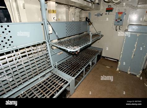 Navy Ship Bunk Beds Stock Photo Alamy