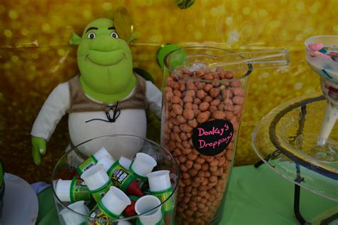 Shrek Candy Table Shrek Candy Table Birthday Party
