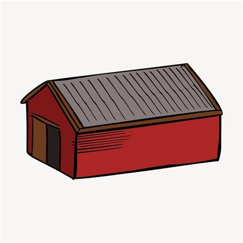 Red Barn Clipart Illustration Psd Free Psd Rawpixel