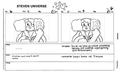 Shivana Sookdeo Steven Universe Storyboard Test