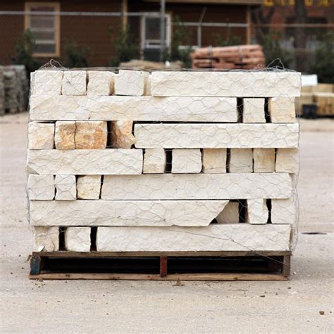 Austin White Limestone Chop Stone 46 Dallas Stone Yard And