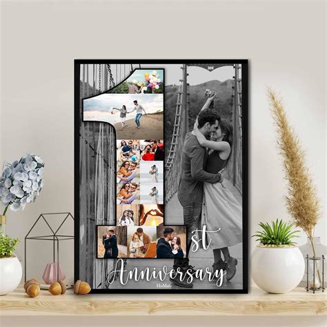 Customized Frame For Couples Photo Frames Anniversary Ts
