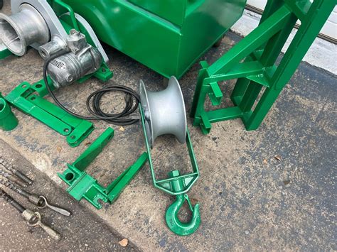 Greenlee 640 4000 Lbs Wire Cable Tugger Puller Set Wow Ebay