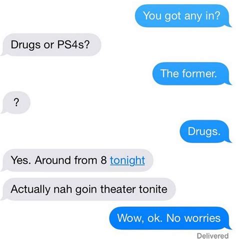 A New Instagram Documents Your Best Drug Dealer Texts Paper