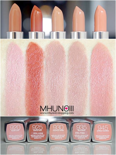 Bloggang Com Saray Lipstick Swatch Maybelline Color Sensational