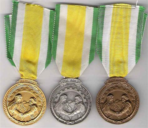 Iraqi Orders And Medals Specimens Co Samples Middle East And Arab