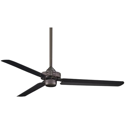 It's a beautiful fan and moves air pretty good. Minka-Aire Steal 54 in. Indoor Gun Metal Ceiling Fan-F729 ...