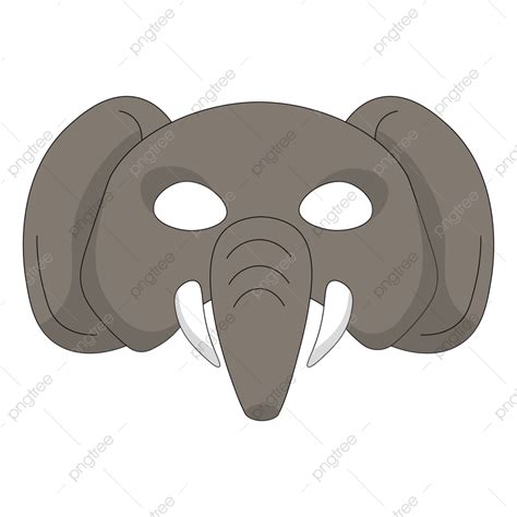 Gajah Topeng Karnaval Topeng Karnaval Gajah Satwa Png Dan Vektor