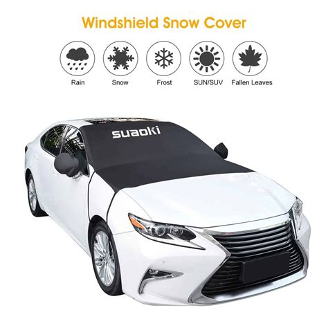 Amazon Windshield Sun Shade And Snow Car Cover Just 455 Wcode Reg