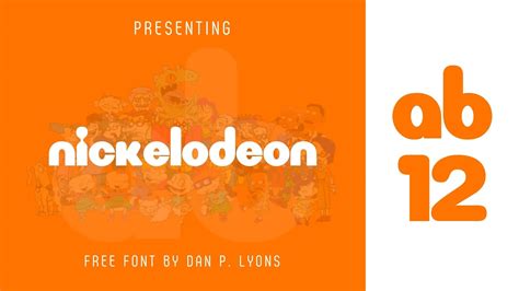 Nickelodeon Font Download Free Fonts Lab