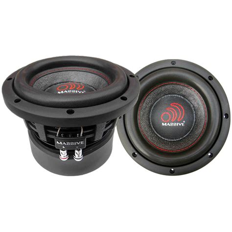 Massive Audio Hippoxl 122 Hippo Series 12 Inch 4000 Watts Power With Dual 2 Ohm Subwoofer At