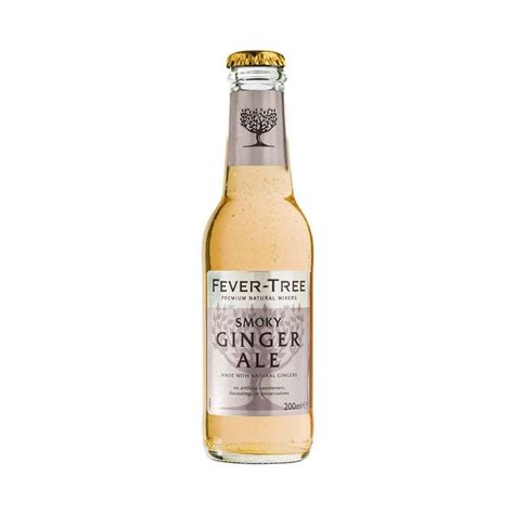 Fever Tree Smoky Ginger Ale 24x 200ml Drinksupermarket