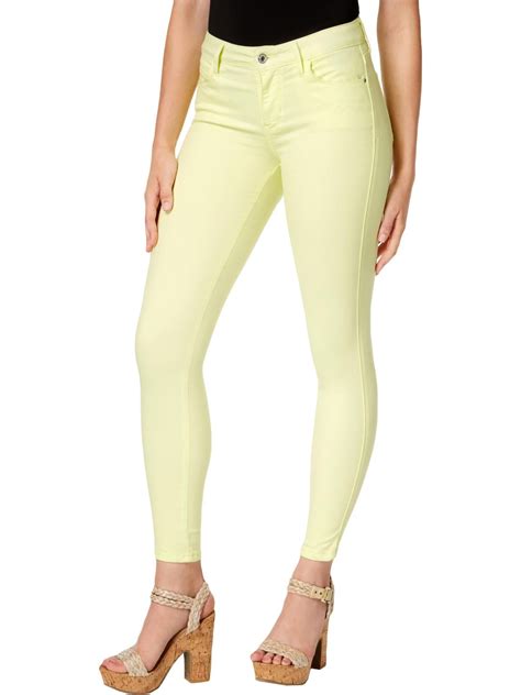 Guess Guess Womens Sexy Curve Denim Colored Colored Skinny Jeans