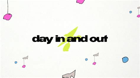 Happydaze Day In And Out Official Lyric Video Youtube
