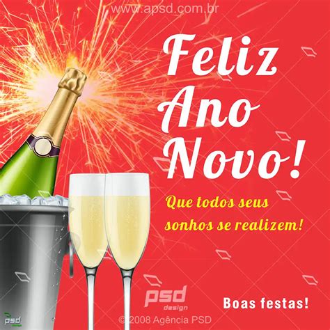 Arte Reveillon Loja Ag Ncia Psd