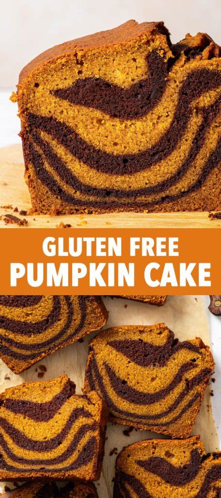 Gluten Free Pumpkin Marble Cake The Loopy Whisk