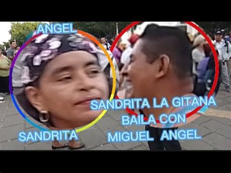 Sandrita La Gitana Baila Con Miguel Angel Youtube
