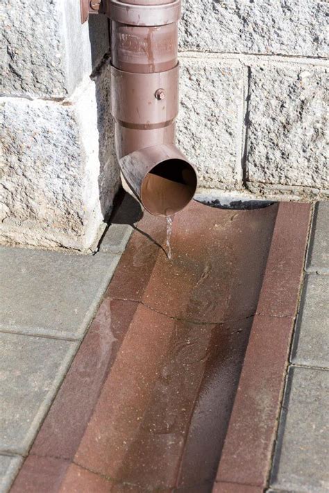 Downspouts Divert Rainwater And Melting Snow To Better Locations