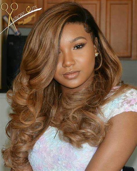 40 Best Eye Catching Long Hairstyles For Black Women Long Hair Styles Long Weave Hairstyles