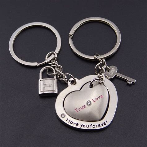 Valentines Day T Novelty Couple Keychains Couple Ts Couples