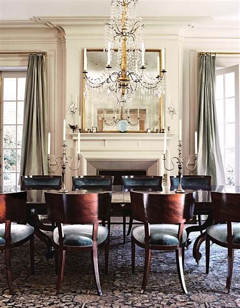 The goal was to create a dramatic, glamorous dining room and blend the client's modern taste with the traditional chest they inherited and the traditional style of home. 17 Best images about Dining Rooms on Pinterest | Beautiful ...