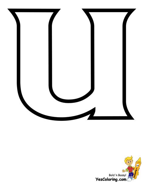 Printable Alphabet U Alphabet Coloring Pages Printable Letters Bee