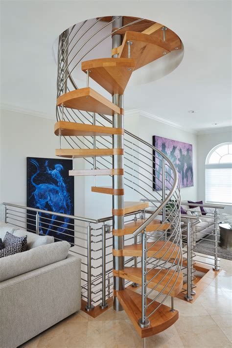 30 Wooden Spiral Staircase Design Ideas