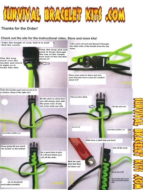 We picked 36 of our favorite 550 cord ideas for you to try out. X-CORDS | Paracord bracelet instructions