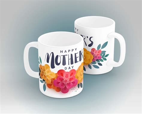 Mug Template Mothers Day Mug Design Sublimation Mug Mug Etsy