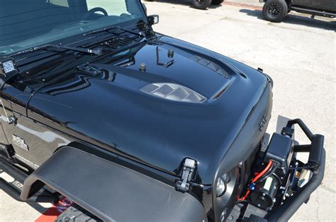 Jeep Wrangler Heat Reduction Hood Blkmtn