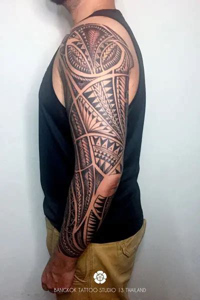 Tribal Polynesian Samoan Tattoo