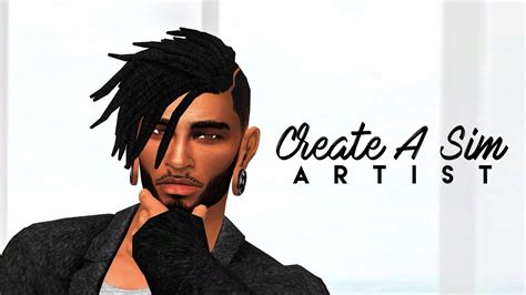 🎨the Sims 4 Create A Sim Artist Full Cc List Youtube