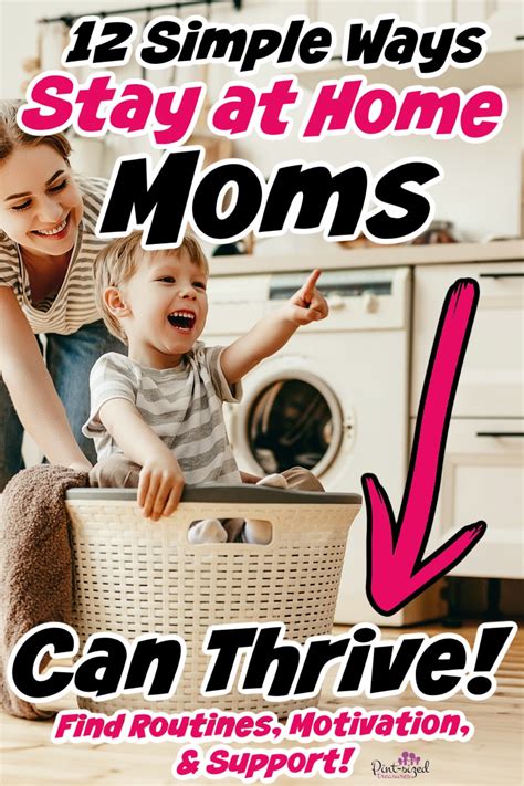Stay At Home Mom Help Ways To Thrive As A Sahm