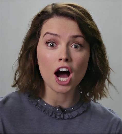 Daisy Ridley Shocked At The Cock Thats Gonna Cum All Over Her R Celebjobuds