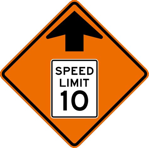 Speed Limit Ahead Roll Up Traffic Safety Sign From Trans