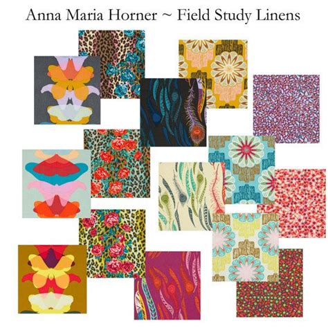 Field Study Linen Complete Collection Anna Maria Horner Etsy Anna