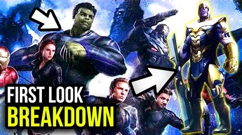 Avengers 4 Concept Art Leaked First Look At Captain Marvel Hulks