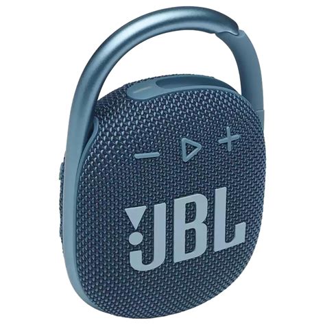 Jbl Clip 4 Portable Bluetooth Speaker In Blue Nfm