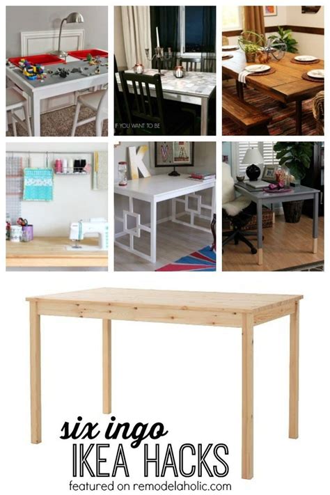 Grab A Simple Ikea Table And Get To Work Making It Your Own With One Of