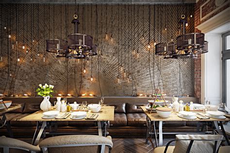 Stunning Restaurant Interior Design The Chic Of Original Decor10 Blog