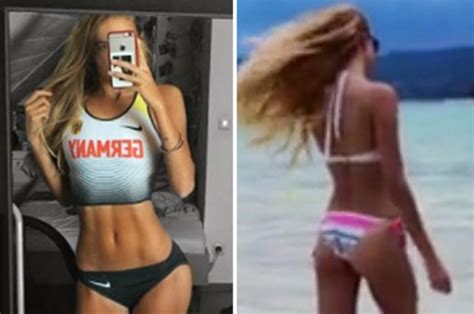 Alicia Schmidt Dubbed ‘sexiest Athlete In The World Posts Racy