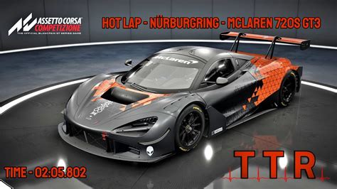 Assetto Corsa Competizione Hot Lap Nürburgring McLaren 720s GT3