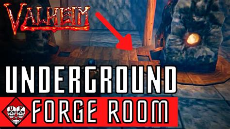 Valheim How To Build An Underground Forge Room Advanced Building