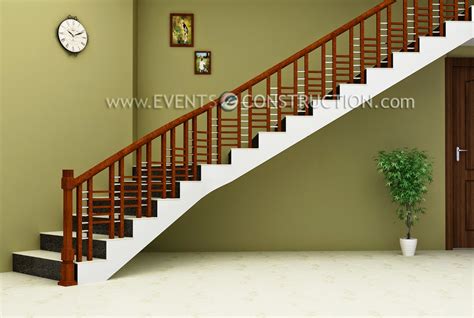 Wooden Staircase Designs Kerala