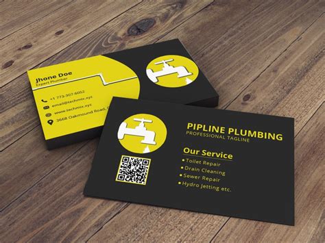You can customize any design with your own text and logo for free. 5 Best Plumber Business Cards 2020 | TechMix