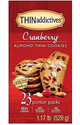 Thin Addictives Cranberry Almond Thins 23 Pks Buy Online In Uae
