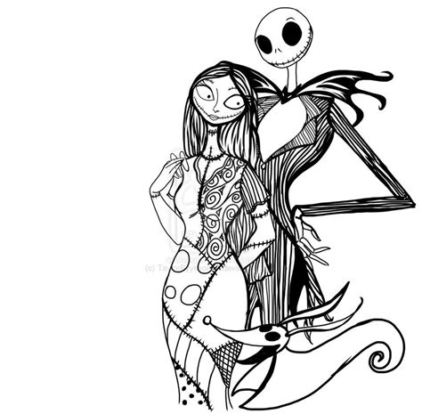 Coloring pages for children : Free Printable Nightmare Before Christmas Coloring Pages ...