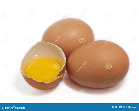 Three Eggs Stock Image Image Of Healthy Chicken Freshness 22185293